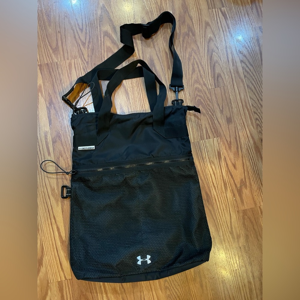 Under Armour bag black, shoulder crossbody style